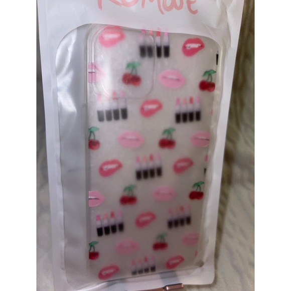 Lips & Cherry Print iPhone 12 Pro Max Case 🍒 - Picture 15 of 17